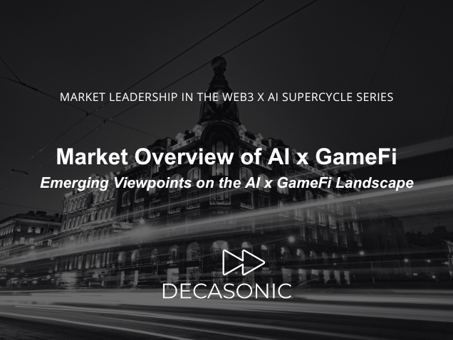 Market Overview of AI x GameFi