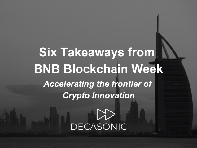 Six Takeaways from BNB Blockchain Week